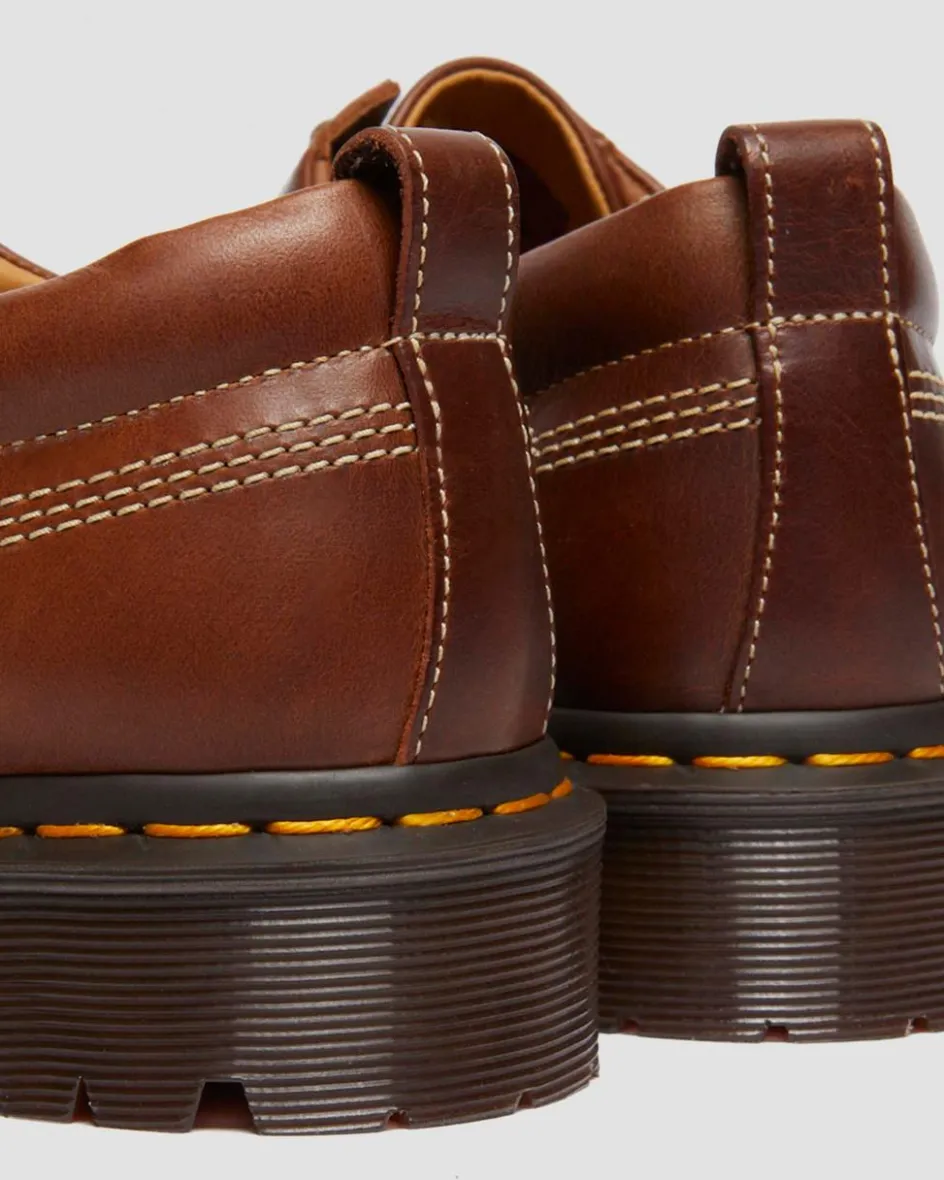Dr. Martens Shoes|New And Featured*Lowell Leather Moc Toe Shoes in Butterscotch Butterscotch — Orleans