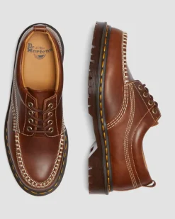 Dr. Martens Shoes|New And Featured*Lowell Leather Moc Toe Shoes in Butterscotch Butterscotch — Orleans