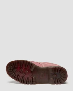 Dr. Martens Shoes|New And Featured*Lowell Nubuck Moc Toe Shoes in Dusty Rose Dusty Rose — Milled Nubuck Wp