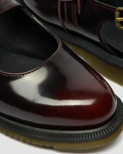 Dr. Martens Mother'S Day Gifts|Shoes*Madaline Mary Jane Rub Off Leather Sling Back Shoes in Cherry Red Arcadia Cherry Red Arcadia — Arcadia