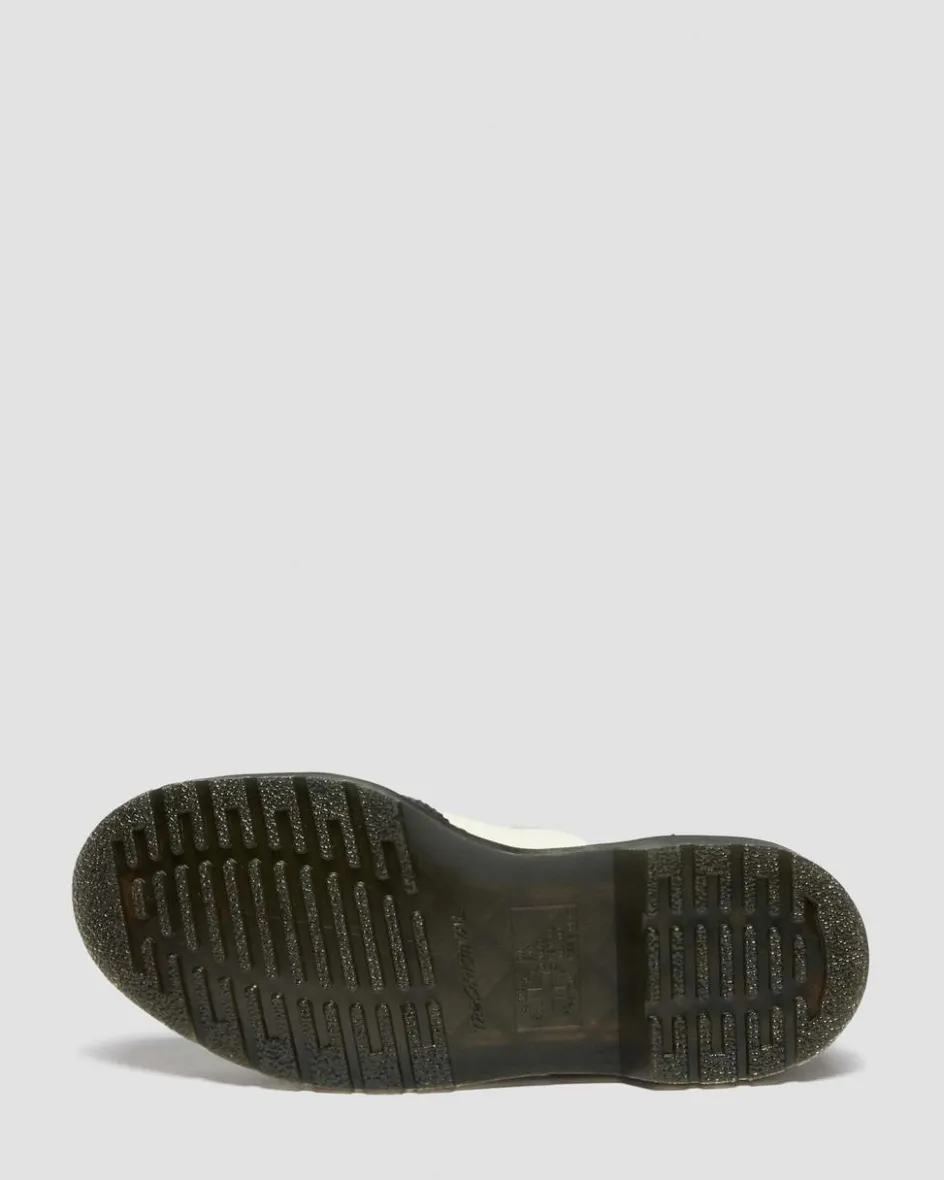 Dr. Martens Mother'S Day Gifts|Shoes*Mary Jane Monochrome Leather Shoes in Black Black+White — Atlas Pebble Grain+Smooth