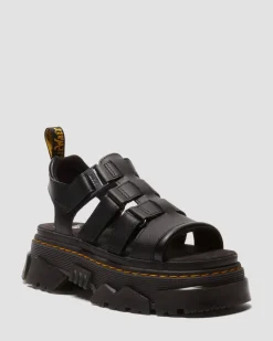 Dr. Martens Spring Sandals|Sandals*Mattison 3 Strap sandals in Black