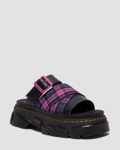 Dr. Martens Last Chance Styles*MATTISON SLIDE in Black BLACK+PINK MULTI