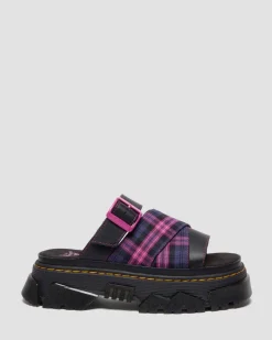 Dr. Martens Last Chance Styles*MATTISON SLIDE in Black BLACK+PINK MULTI
