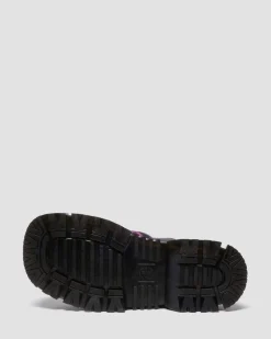 Dr. Martens Last Chance Styles*MATTISON SLIDE in Black BLACK+PINK MULTI