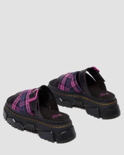 Dr. Martens Last Chance Styles*MATTISON SLIDE in Black BLACK+PINK MULTI