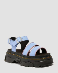 Dr. Martens Sandals|New And Featured*Mattison Two Strap Leather Sandals Soft Patent