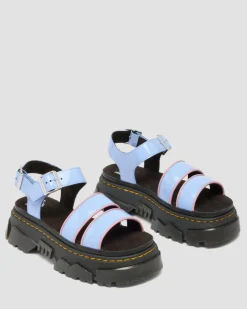 Dr. Martens Sandals|New And Featured*Mattison Two Strap Leather Sandals Soft Patent