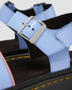 Dr. Martens Sandals|New And Featured*Mattison Two Strap Leather Sandals Soft Patent