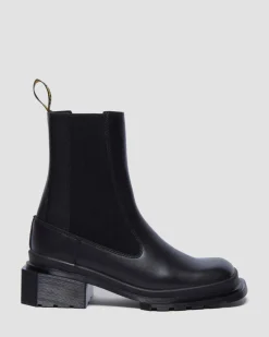 Dr. Martens Tall And Knee High Boots|New And Featured*Maybole Square Toe Chelsea Boots in Black Black — Wanama