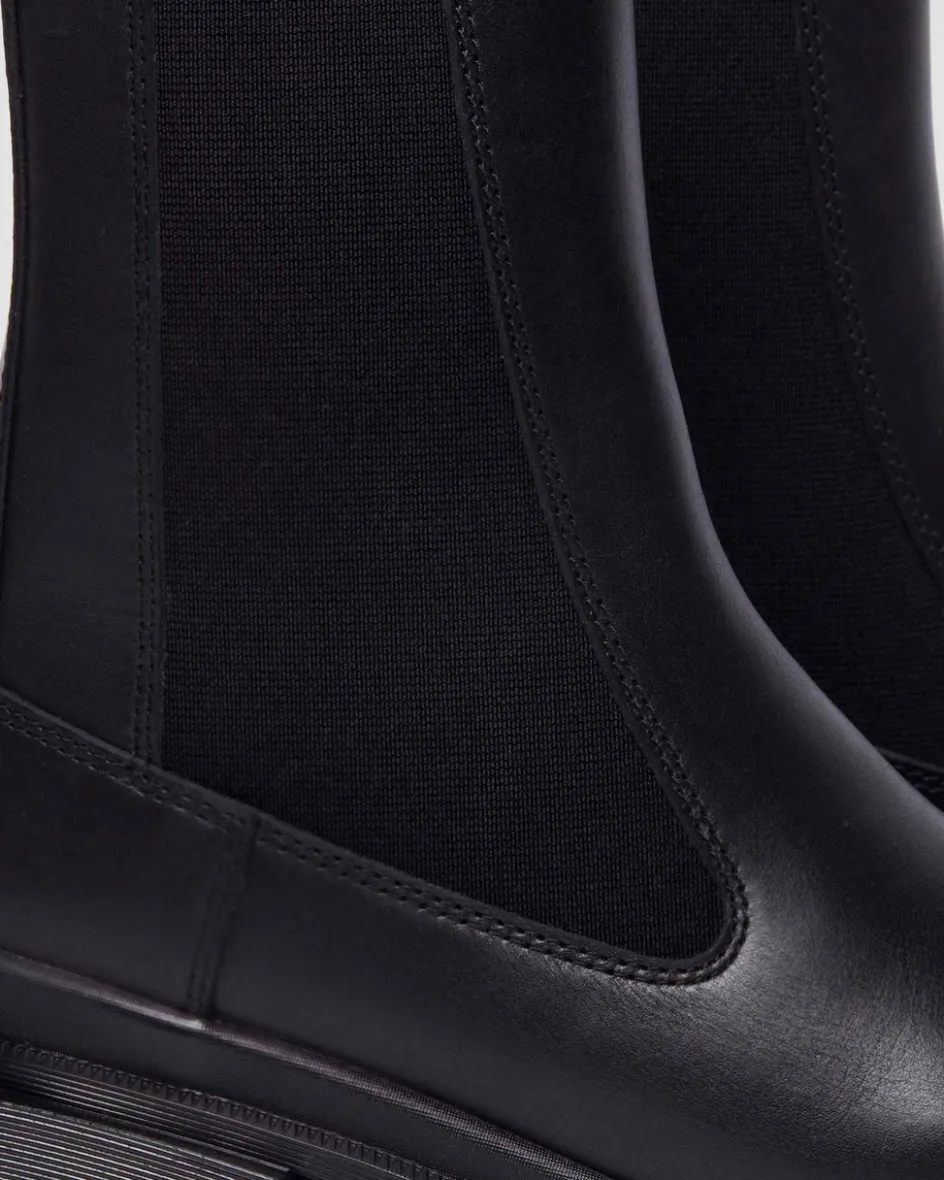 Dr. Martens Tall And Knee High Boots|New And Featured*Maybole Square Toe Chelsea Boots in Black Black — Wanama