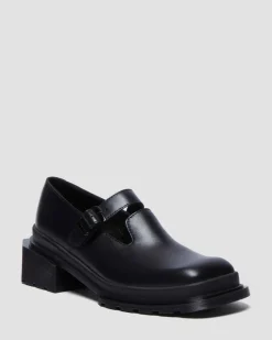 Dr. Martens Shoes|New And Featured*Maybole Square Toe Mary Jane Shoes in Black Black — Wanama
