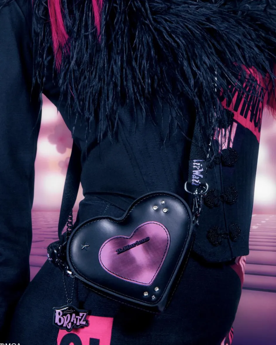 Dr. Martens Accessories|Bags*MICRO HEART BAG BRATZ in Leopard