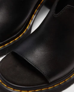 Dr. Martens Sandals|New And Featured*Millee Leather Open Toe Sandals in Black Black — Sendal