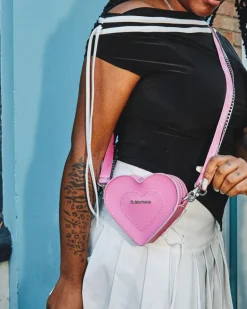 Dr. Martens Last Chance Styles|Last Chance Styles*Mini Heart Shaped Leather Bag in Fondant Pink Fondant Pink — Kiev