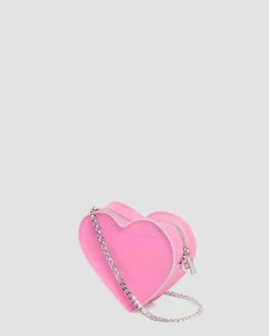 Dr. Martens Last Chance Styles|Last Chance Styles*Mini Heart Shaped Leather Bag in Fondant Pink Fondant Pink — Kiev