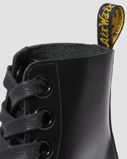 Dr. Martens New And Featured|Mother'S Day Gifts*Molly Women's Leather Platform Boots in Black Buttero BLACK BUTTERO — Buttero