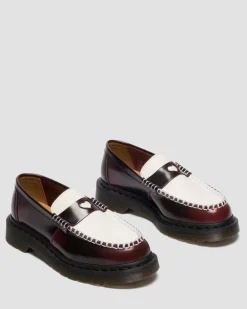 Dr. Martens Last Chance Styles*PENTON HEART in Cherry Red & White Cherry Red & White