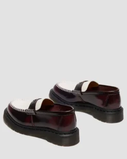 Dr. Martens Last Chance Styles*PENTON HEART in Cherry Red & White Cherry Red & White