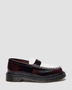 Dr. Martens Last Chance Styles*PENTON HEART in Cherry Red & White Cherry Red & White