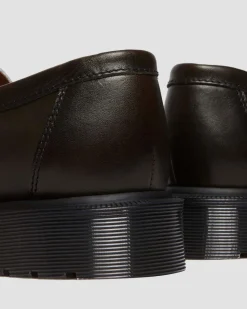 Dr. Martens Last Chance Styles|Last Chance Styles*Penton Made In England Two-Tone Leather Loafers in Olive Olive+White