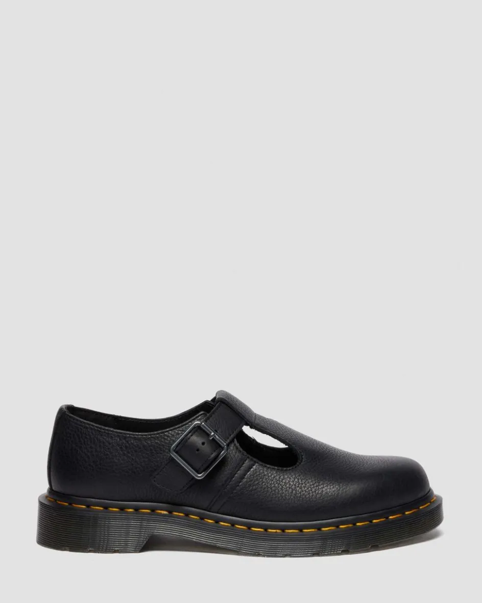 Dr. Martens Shoes|Mary Janes*POLLEY in Black Black — Ambassador