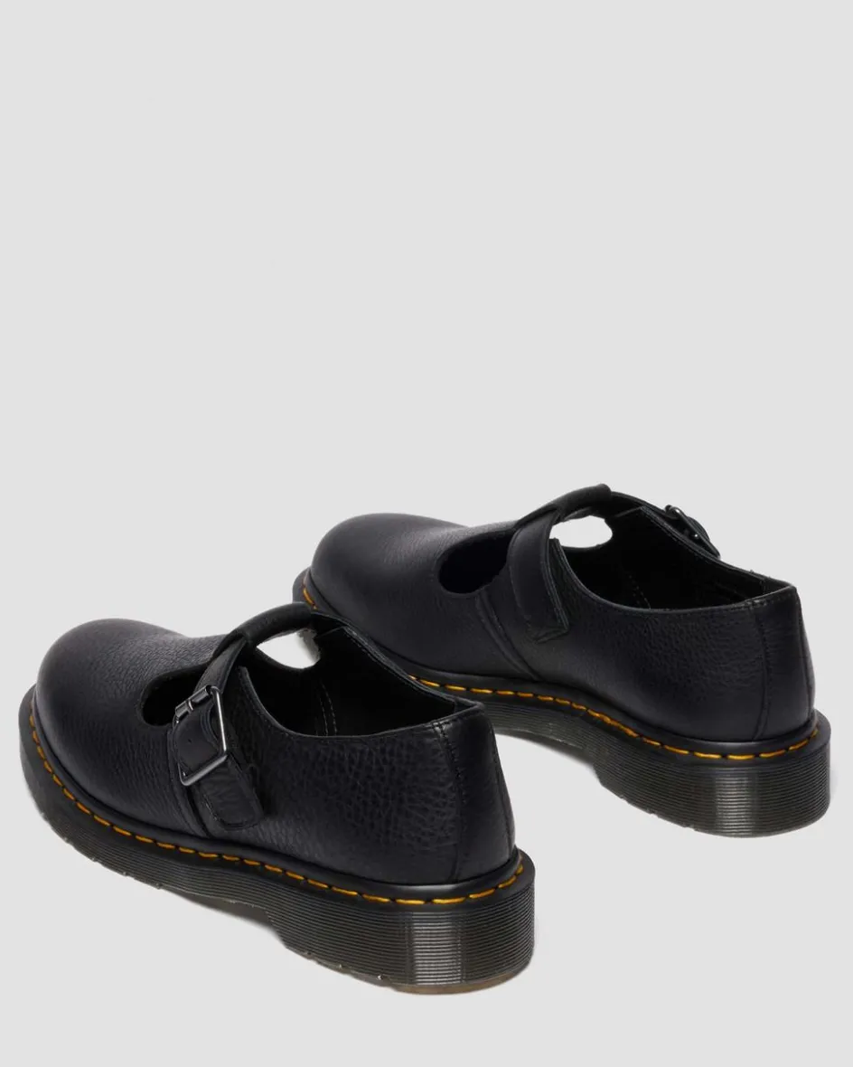Dr. Martens Shoes|Mary Janes*POLLEY in Black Black — Ambassador