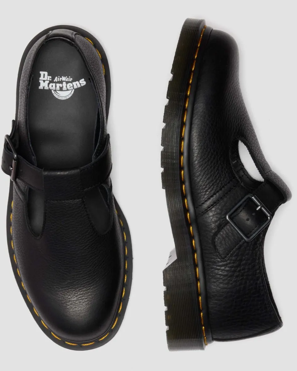 Dr. Martens Shoes|Mary Janes*POLLEY in Black Black — Ambassador