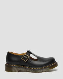 Dr. Martens Originals|Shoes*Polley Smooth Leather Mary Janes in Black Black — Smooth Leather