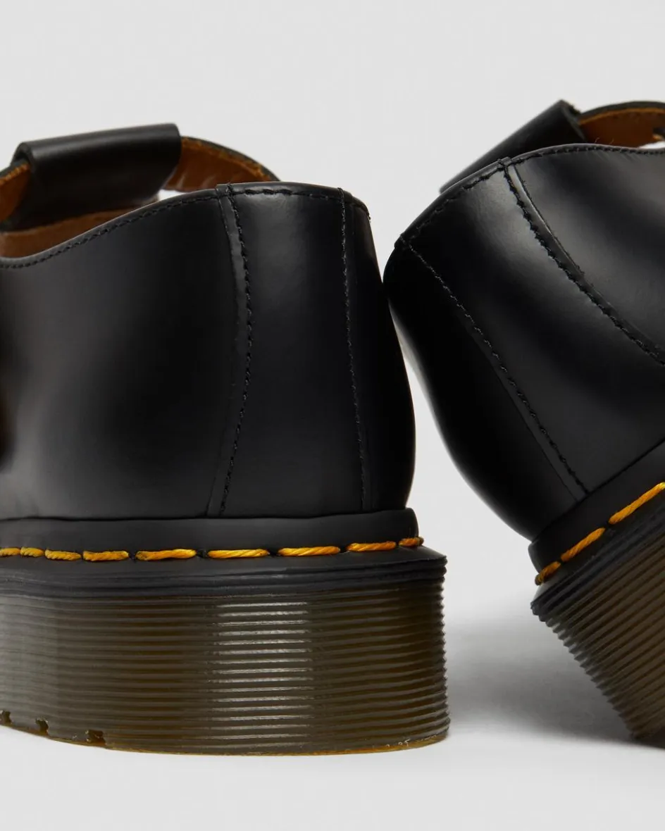 Dr. Martens Originals|Shoes*Polley Smooth Leather Mary Janes in Black Black — Smooth Leather