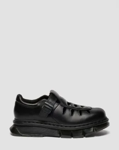 Dr. Martens Shoes|Sandals*QUBIST FISHERMAN in Black BLACK — Orleans+Neoprene