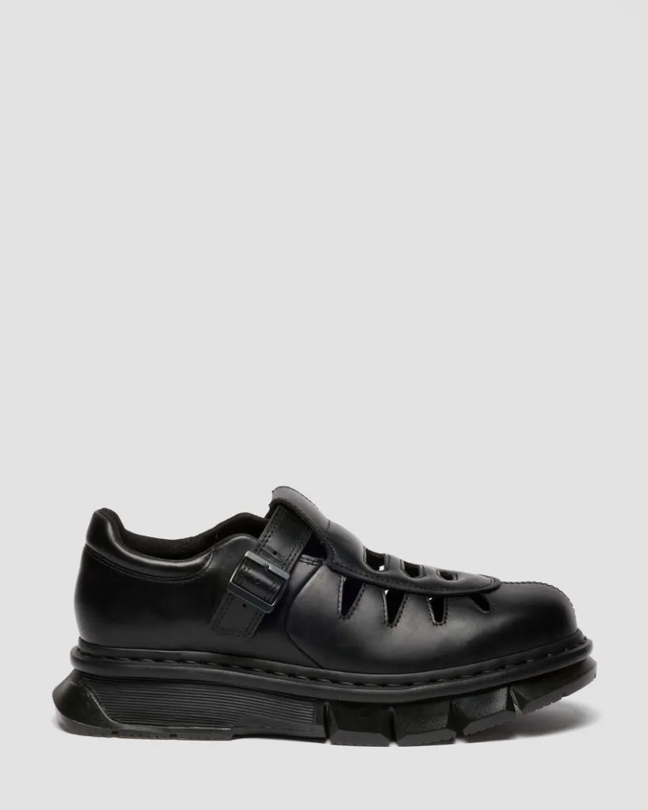 Dr. Martens Shoes|Sandals*QUBIST FISHERMAN in Black BLACK — Orleans+Neoprene