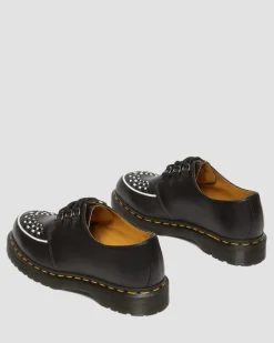Dr. Martens Last Chance Styles|Last Chance Styles*Ramsey Smooth Leather Creepers in Black Black — Smooth Leather