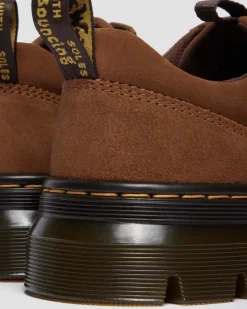 Dr. Martens Casual Boots|New And Featured*Reeder Greasy Suede Utility Shoes in Desert Brown DESERT BROWN — Greasy Suede