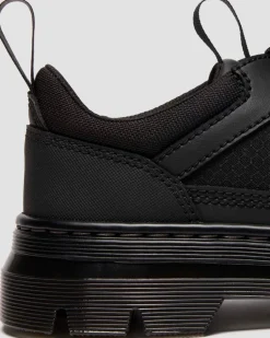 Dr. Martens Shoes|New And Featured*Reeder MK.02 Canvas & Leather Utility Shoes in BLACK