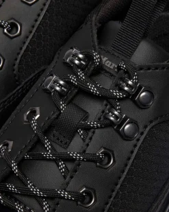 Dr. Martens Shoes|New And Featured*Reeder MK.02 Canvas & Leather Utility Shoes in BLACK