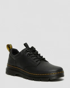 Dr. Martens Shoes|New And Featured*Reeder Wyoming Leather Utility Shoes in Black Black — Wyoming