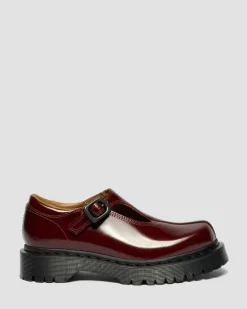 Dr. Martens Mother'S Day Gifts|Shoes*Rejena Mary Jane Lacquered Leather Shoes in Cherry Red Cherry Red — Lacquered Leather