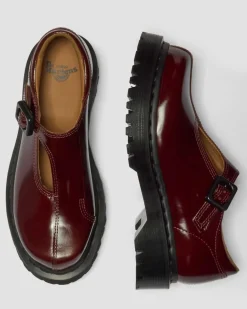 Dr. Martens Mother'S Day Gifts|Shoes*Rejena Mary Jane Lacquered Leather Shoes in Cherry Red Cherry Red — Lacquered Leather