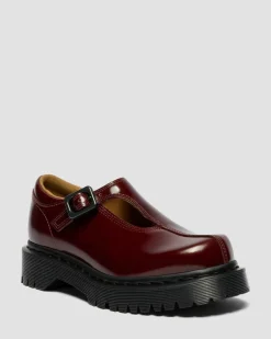 Dr. Martens Mother'S Day Gifts|Shoes*Rejena Mary Jane Lacquered Leather Shoes in Cherry Red Cherry Red — Lacquered Leather