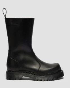 Dr. Martens Tall And Knee High Boots|New And Featured*Rejena Old Harness Leather Boots in Black Black — Old Harness