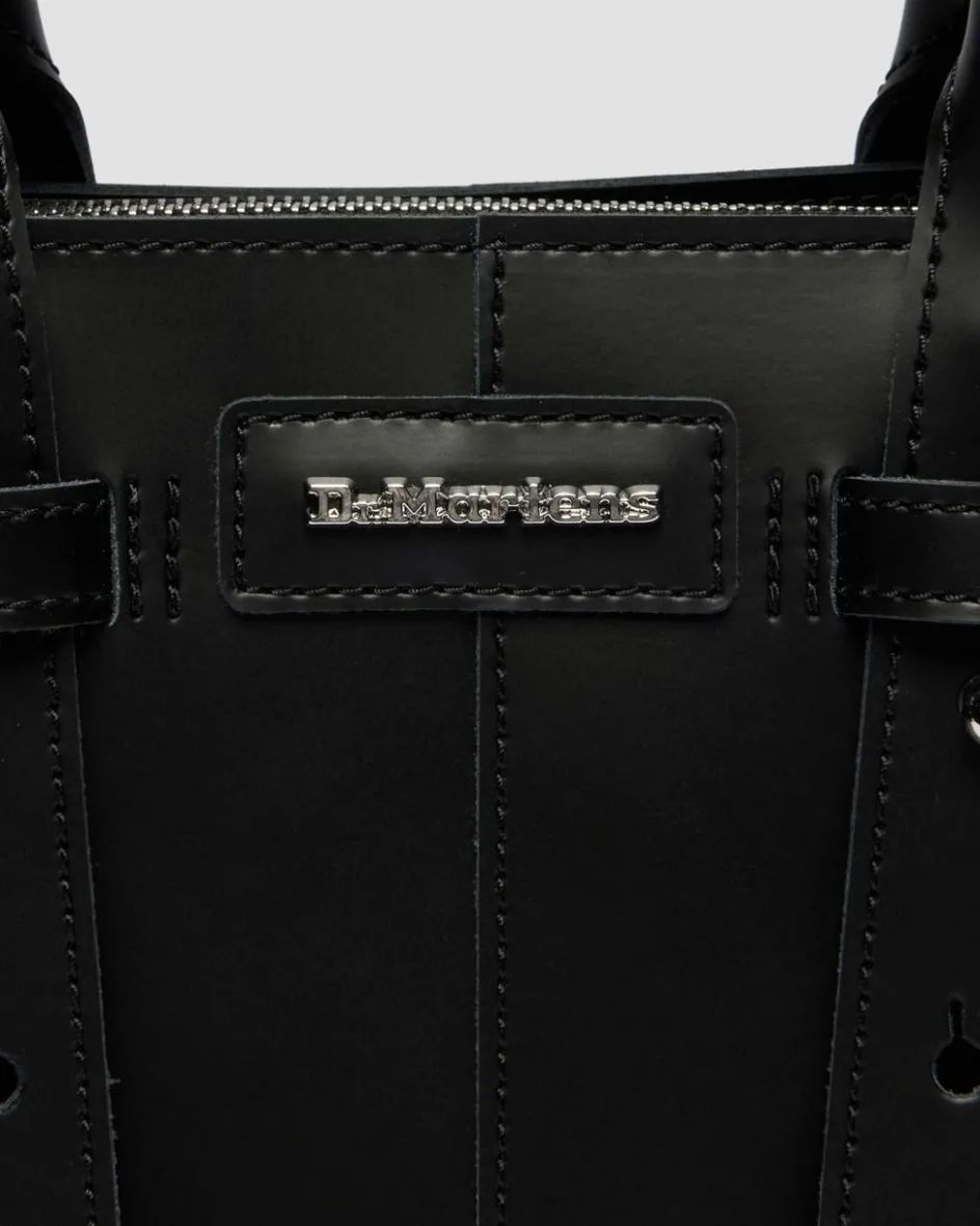Dr. Martens New And Featured|Accessories*Small Leather Tote Bag in Black Black — Kiev