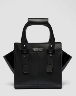 Dr. Martens New And Featured|Accessories*Small Leather Tote Bag in Black Black — Kiev