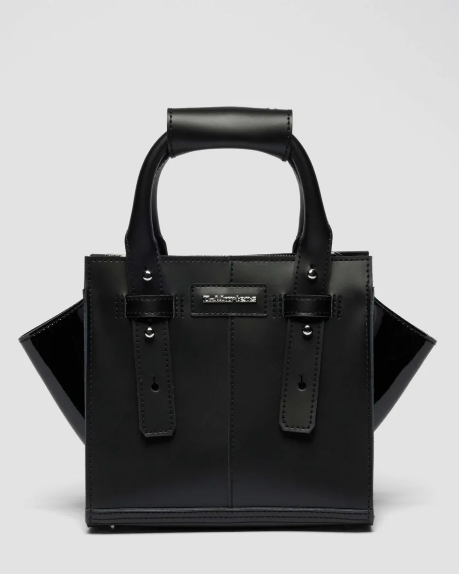 Dr. Martens New And Featured|Accessories*Small Leather Tote Bag in Black Black — Kiev