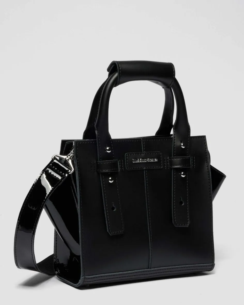 Dr. Martens New And Featured|Accessories*Small Leather Tote Bag in Black Black — Kiev