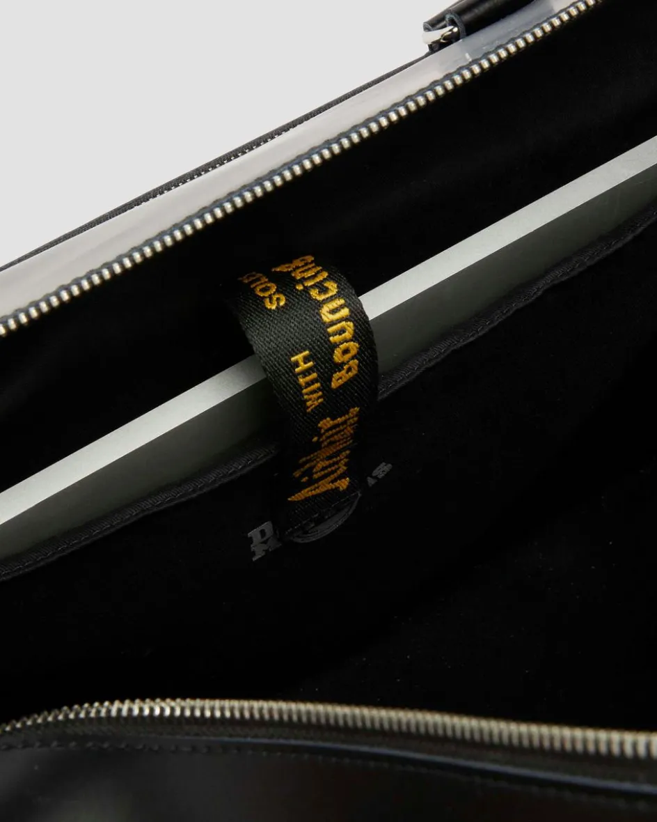 Dr. Martens Accessories|Accessories*Smooth Leather Weekender Bag in Black Black — Kiev & Smooth