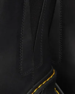 Dr. Martens New And Featured|Heeled Boots*Spence Leather Flared Heel Chelsea Boots in Black Black — Sendal