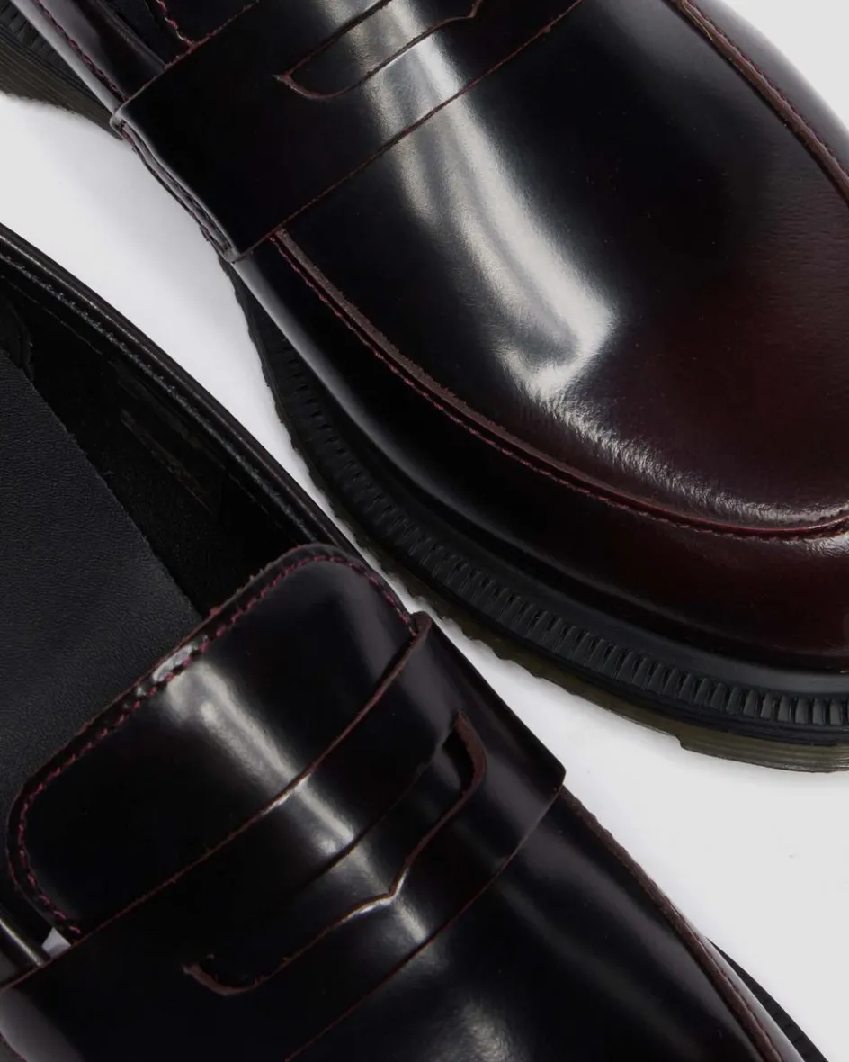 Dr. Martens Shoes|New And Featured*Temara Arcadia Leather Loafers in Cherry Red Arcadia Cherry Red Arcadia — Arcadia