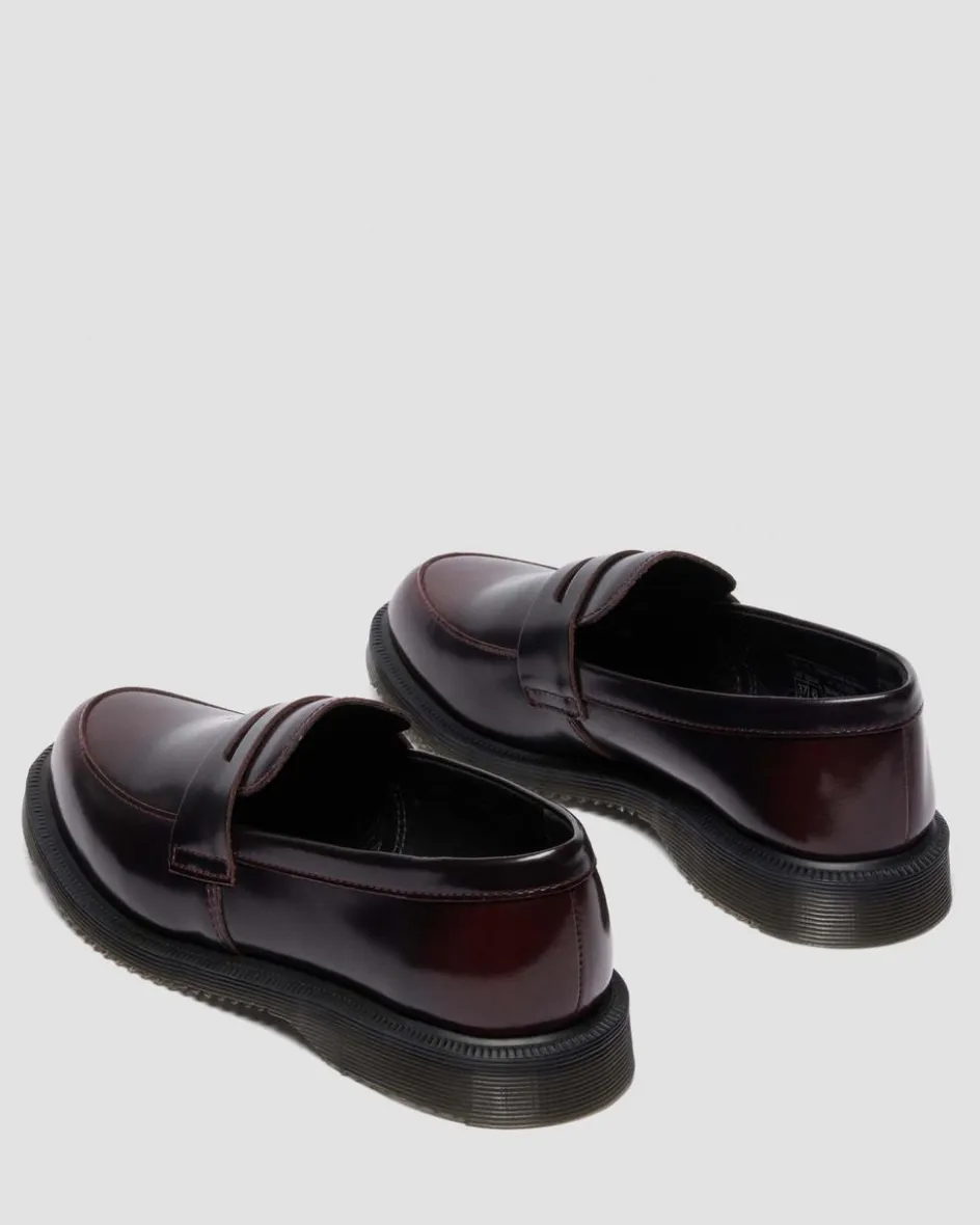 Dr. Martens Shoes|New And Featured*Temara Arcadia Leather Loafers in Cherry Red Arcadia Cherry Red Arcadia — Arcadia