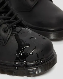 Dr. Martens Toddler & 2-4 Years*Toddler 1460 Faux Fur Lined Boots in Black Black — Republic Waterproof